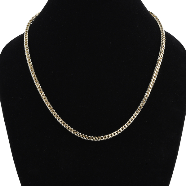 Fantasia Diamante Collection - 9K Yellow Gold Necklace (Size - 20) with Lobster Clasp, Gold Wt. 14.97 Gms