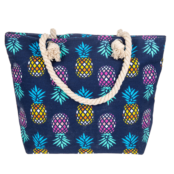 Colourful Pineapple Tote Bag