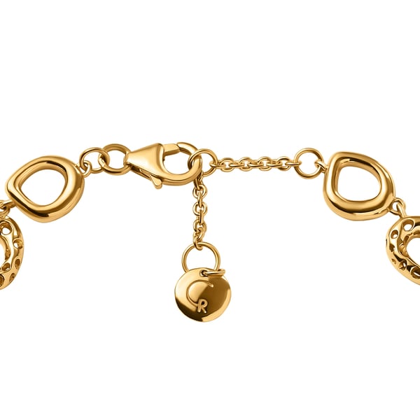 RACHEL GALLEY Versa Collection - 18K Vermeil Yellow Gold Overlay Sterling Silver Bracelet (Size - 8 With Extender)