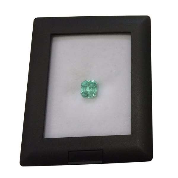 Boyaca Colombian Emerald (Octagon 7.4x6.8 Faceted 4A) 1.560 Ct.
