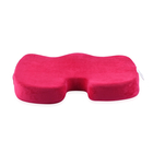 Comfy Memory Foam Seat Cushion (Size 44x35x7Cm) - Pink