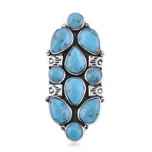 Santa Fe Collection - Turquoise Ring in Sterling Silver Silver