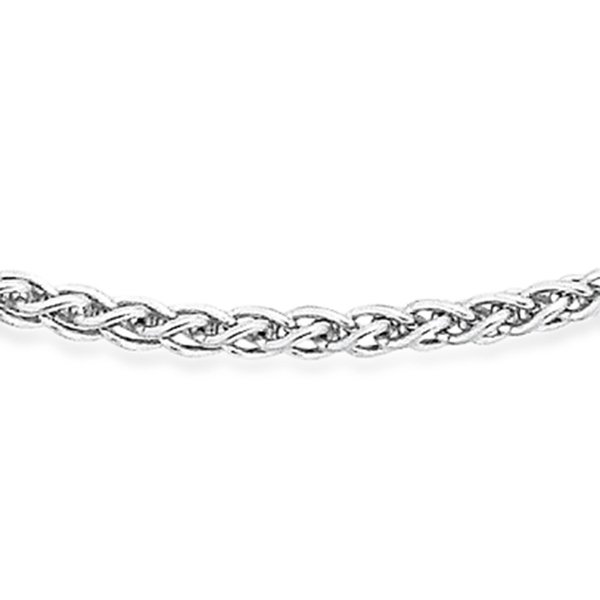 Close Out Deal  18K White Gold Spiga Chain (Size 20) 2.70 Grams
