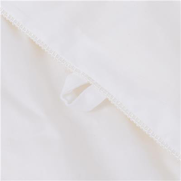Premium Quality 100% Mulberry Silk Filled Cotton Duvet in Double Size (200x200 cm) - White