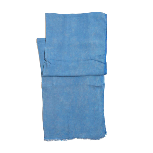 Blue Colour Scarf (Size 200x120 Cm)