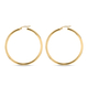 Hatton Garden Close Out Deal - 9K Yellow Gold Hoop Earrings (with Clasp)