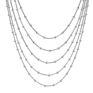 Sterling Silver Necklace,  Silver Wt. 14.5 Gms