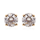 ILIANA Close Out 18K Yellow Gold Natural Yellow Diamond (VS) Stud Earrings (with Screw Back) 0.40 Ct