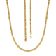 Italian Made Close Out Deal- 9K Yellow Gold Spiga Necklace (Size - 22), Gold Wt. 13.26 Gms