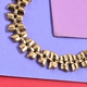 RACHEL GALLEY- Link Collection-  14K Gold Overlay Sterling Silver Bracelet (Size 8)