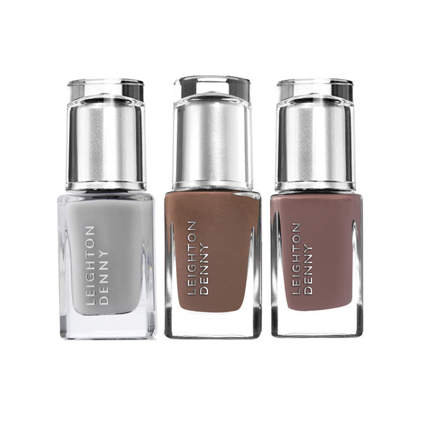 Leighton Denny: Greige Trio (Incl.Have It Your Grey, On the Rocks & Supermodel) - 3x12ml