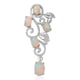 Ethiopian Welo Opal Pendant in Rhodium Overlay Sterling Silver 2.11 Ct.
