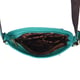 SENCILLEZ  Womens Genuine Leather Crossbody Bag with Shoulder Strap (Size 24x4x26 Cm) - Green