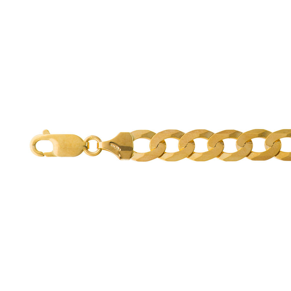 Close Out Deal 9K Y Gold Flat Curb Chain (Size 20), Gold wt 21.00 Gms.