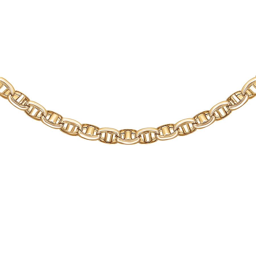 Hatton Garden Close Out Rambo Chain Necklace in 9K Yellow Gold 20 Inch 3660269 TJC