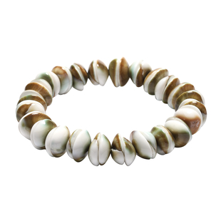 Collectors Edition - Third Eye Shell Stretchable Bracelet (Size 6.5)