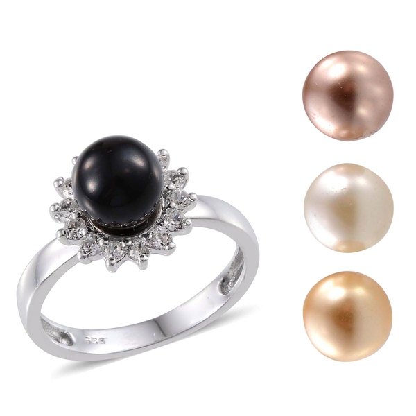 - Mystic Black Pearl Crystal (Rnd), Gold Pearl, Cream Pearl, Rose Pearl and White Austrian Crystal I