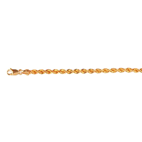 Ottoman Treasure  18K Yellow Gold Rope Chain (Size 18), Gold wt 6.00 Gms.