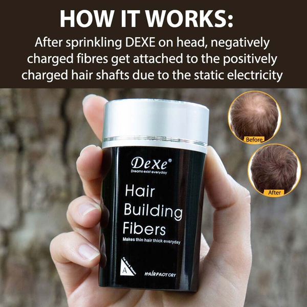 DeXe: Hair Building Fibres - Light Brown