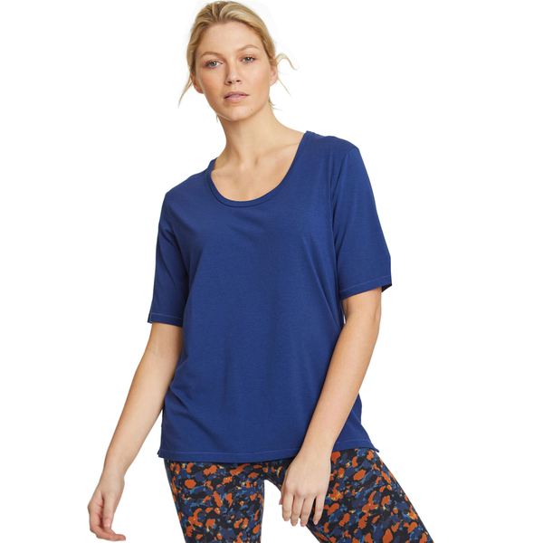 Thought Bamboo Base Layer Tee (Size 10) - Sapphire Blue