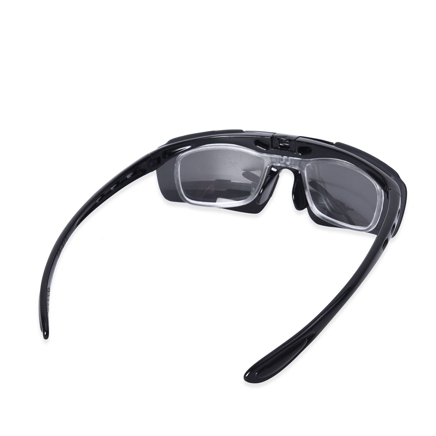 Set of 2 - Double-Layer Clamshell Design Reversible Sunglasses