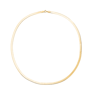 9K Yellow Gold  (Size - 18) Necklace,  Gold Wt. 3.4 Gms