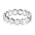 Sterling Silver Band Ring (Size N)