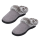 Classic Faux Fur Slipper (Size 5-6) - Grey