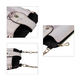 Stylish Eiffel Tower Pattern Mobile Phone Bag with Chain Shoulder Strap (Size 18x10cm) - Khaki