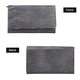 100% Genuine Leather Lizard Embossed Womens RFID Protected Wallet (Size 18x10 Cm) - Grey