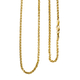 New York Close Out Deal- 14K Yellow Gold Spiga Necklace (Size - 20) With Lobster Clasp, Gold Wt. 3.1
