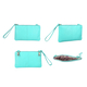 Union Code 100% Genuine Leather Ice Green Pattern Tote Bag and RFID Wristlet/Clutch Bag
