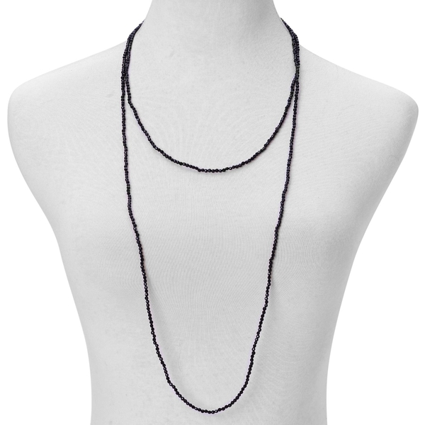 Black Agate Necklace (Size 60) 94.000 Ct.