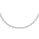 Sterling Silver Trace Chain (Size 20) With Spring Clasp.