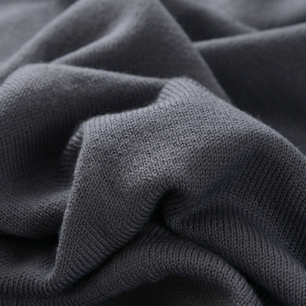 100% Merino Cashmere Wool Grey Colour Body Shawl (Free Size)