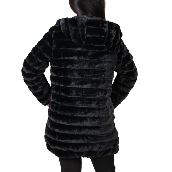 19V69 ITALIA by Alessandro Versace Reversible Jacket (Size L) - Black