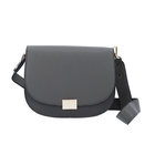 PASSAGE Crossbody Bag with Detachable Long Strap (Size 20x20x8 Cm) - Grey