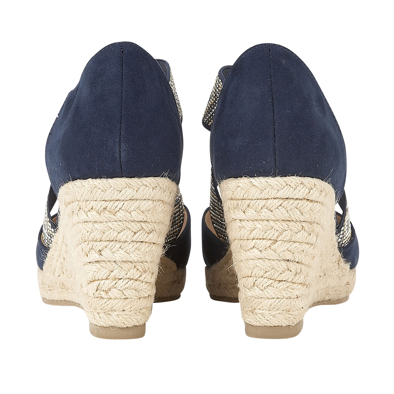 navy wedges size 4