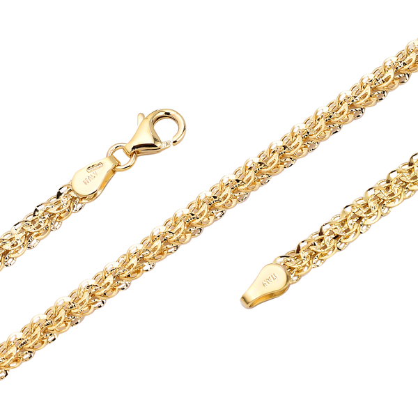 Maestro Collection- PHOENIX 9K Yellow Gold Necklace (Size - 20) with Lobster Clasp, Gold Wt. 7.31 Gms