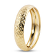 One Time Deal - ILIANA 18K Yellow Gold Diamond Cut Band Ring