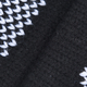 TJC ESSENTIALS Snowflake Pattern Jojoba Oil Infused Knitted Gloves - Black