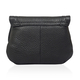 ASSOTS LONDON Carmel 100% Genuine Leather Purse with Magnetic Closure (Size 14x11Cm) - Black