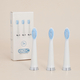 Set of 3 - Sonic Electric Toothbrush Replacement Heads (Size 8x2x2Cm)