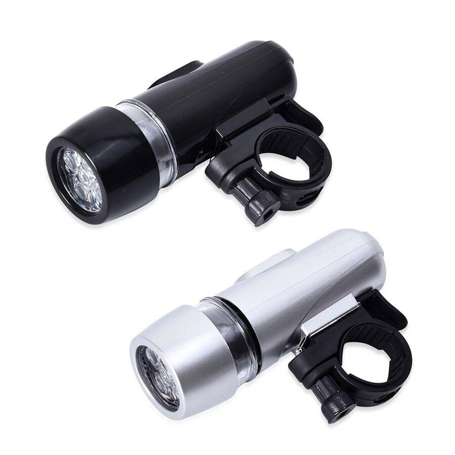 2 Piece Set - Two Multi Purpose Headlights and Two Tail Lights with 3 modes of Light (Battery Excluded)