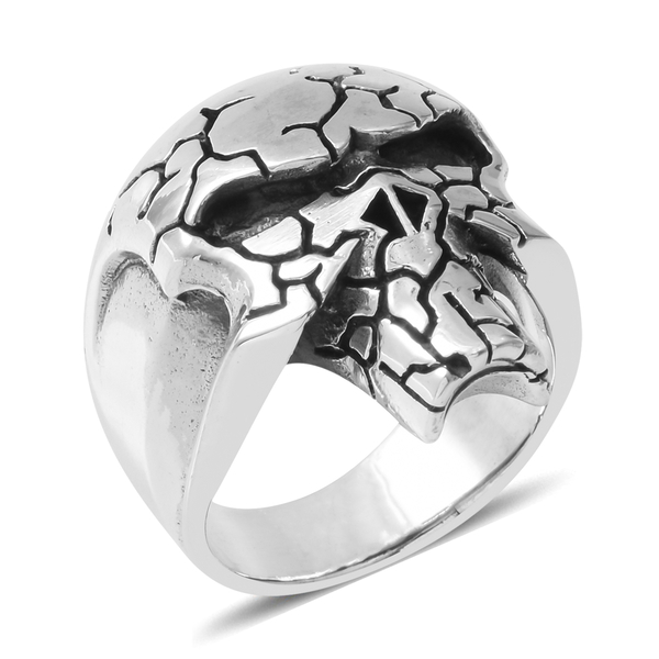 Skull Ring in Sterling Silver 17.19 Grams