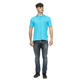 19V69 ITALIA by Alessandro Versace 100% Cotton Polo T-Shirt (Size M) - Turquoise
