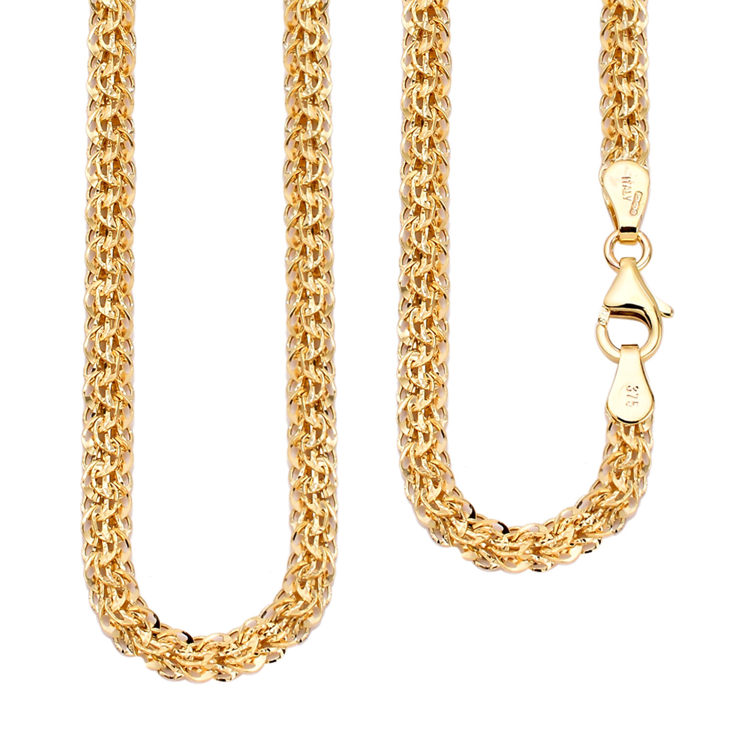PHOENIX 9K Yellow Gold Necklace (Size 