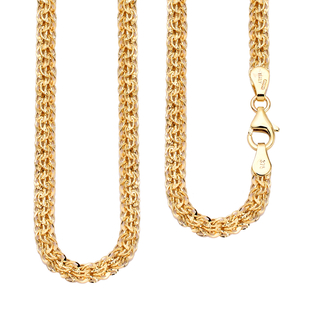 Hatton Garden Close Out- PHOENIX 9K Yellow Gold Necklace (Size - 20) with Lobster Clasp, Gold Wt. 7.