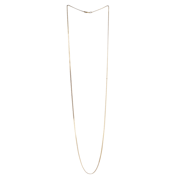 Close Out Deal 14K Gold Overlay Sterling Silver Necklace (Size 30)