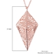 Isabella Liu - Sea Rhyme Collection - Rose Gold Overlay Sterling Silver Necklace (Size 20 with 4 inch Extender)